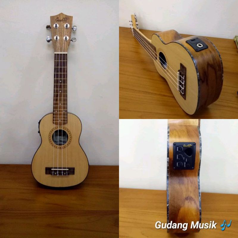 ukulele cowboy elektrik soprano sopran EQ tuner original cowboy