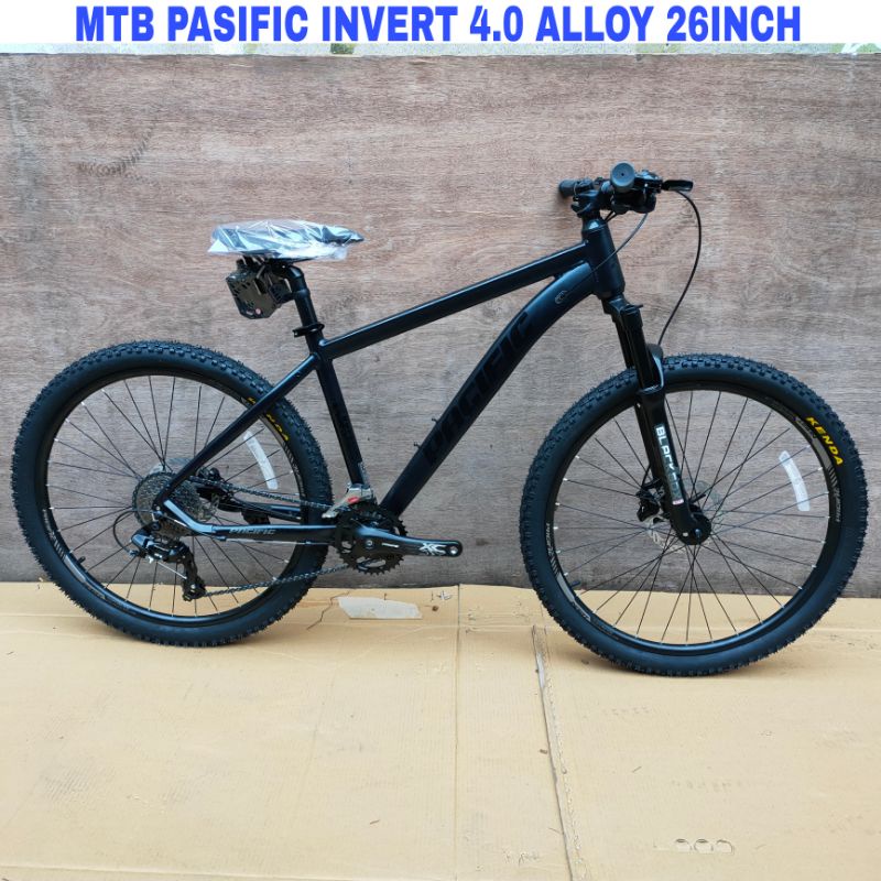 Sepeda Gunung MTB Pasific Invert 4.0 Alloy 26Inch Rem Hydraulic