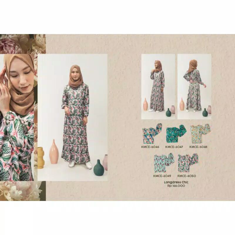 Long dress kudamas couture (dapat cashbackxtra 10% dishopee)