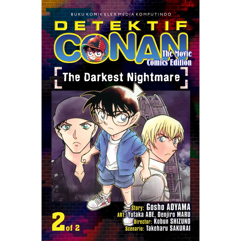 DETEKTIF CONAN THE MOVIE: THE DARKEST NIGHTMARE 02 (Aoyama Gosho)