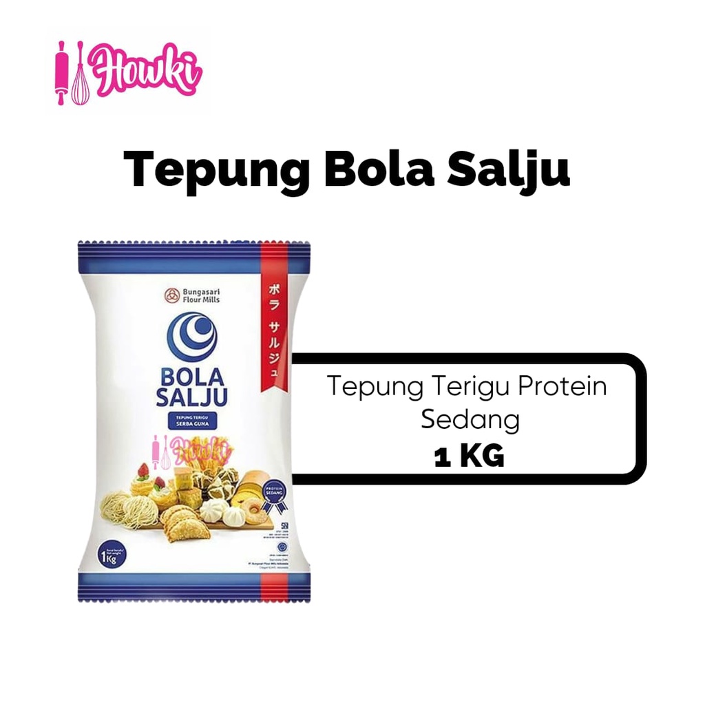 

Tepung Bola Salju 1kg /Protein Sedang