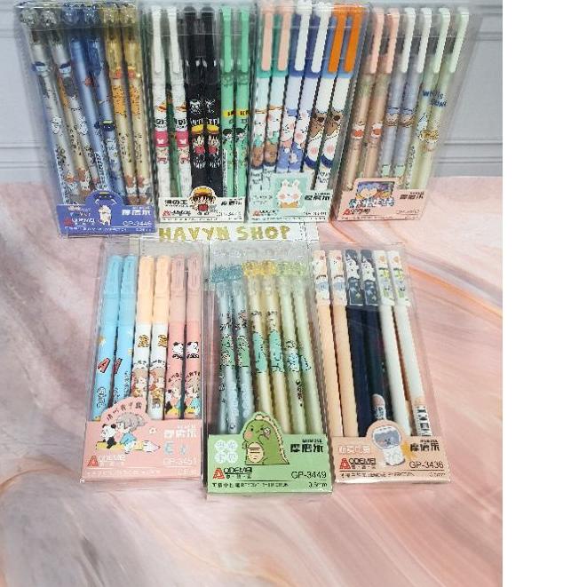 

EXCLUSIVE!(12pc) pen bisa hapus/pen gel hapus/erasable pen/pen hapus lucu fancy ODEMEI|SQ9