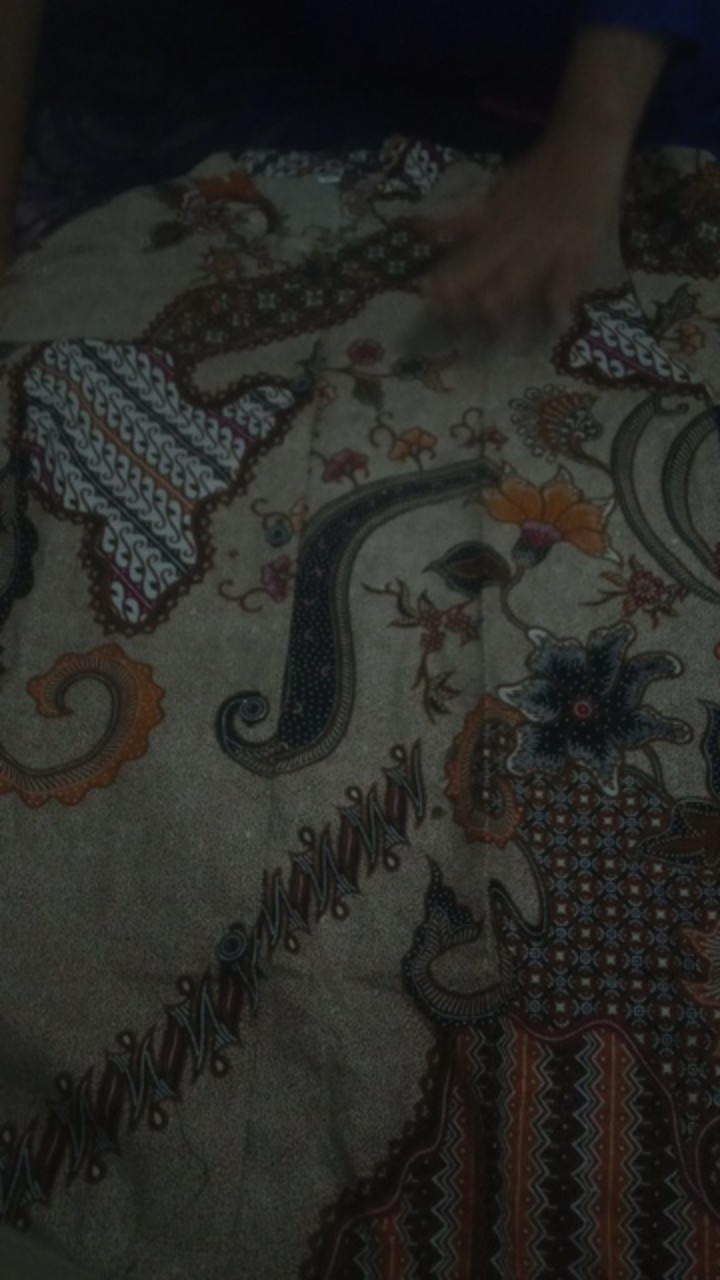 Atasan Batik Wanita / Blouse Batik Wanita Lengan Panjang Blouse Kancing Depan