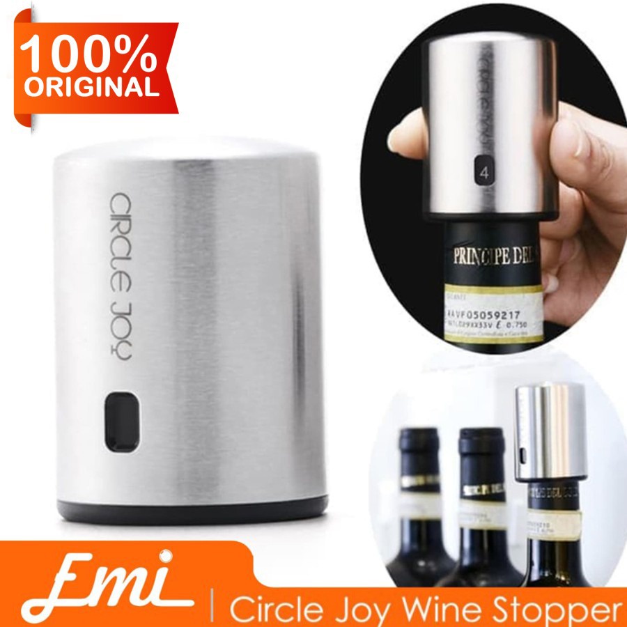 Circle Joy Wine Stopper Tutup Botol Wine -CJ-JS01