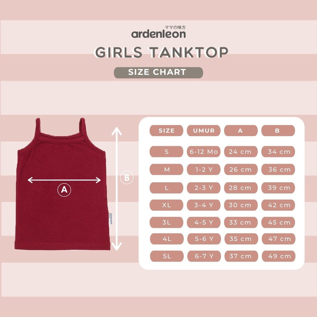 ARDENLEON Girls Tanktop 2.0 (6 Mo - 4 Yr)