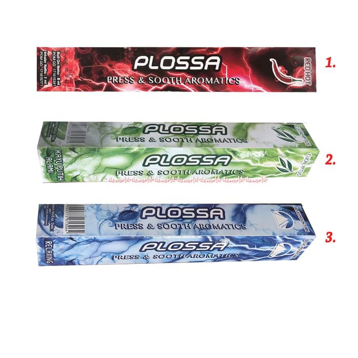 Plosa Plossa Minyak Angin Aromatherapy