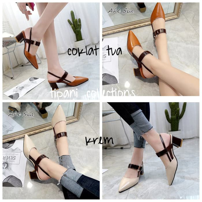LK40 Oe25 Jual Murah Ykshoes 1010 Peep Toe High Heels 17Cm 17 Cm Shoes Import Hak Tinggi Bartier Sil