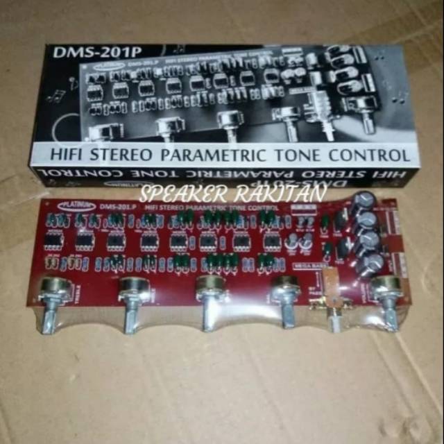 Kit Hifi stereo Parametric tone control DMS-201P