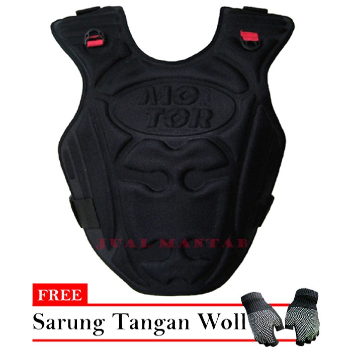 Rompi Motor Spoon Free Sarung Tangan l Rompi Dada Bahan Spoon Depan Anti Angin Rompi Motor Cocok Untung Pejalanan Jauh l Touring l Riding l Night Race l Bikers All Size Murah