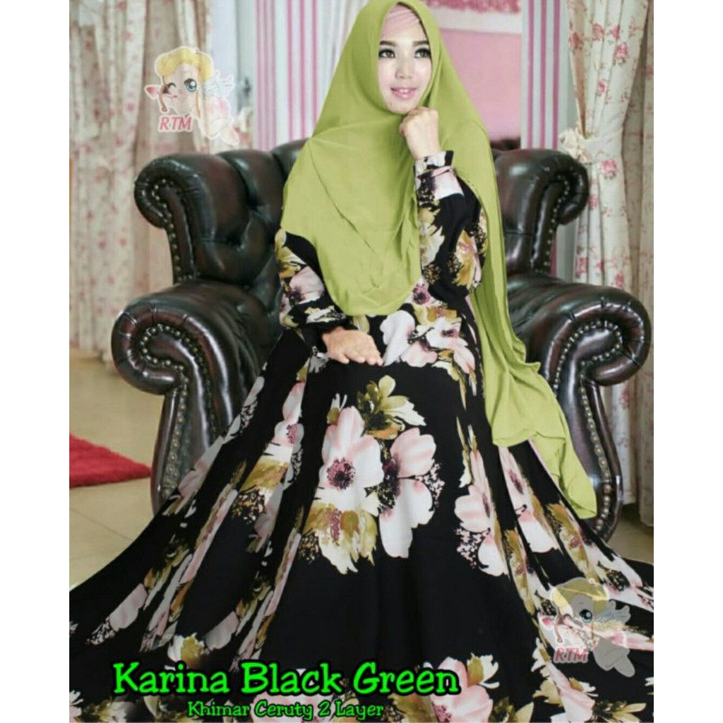 Karina syari bergo 2Warna