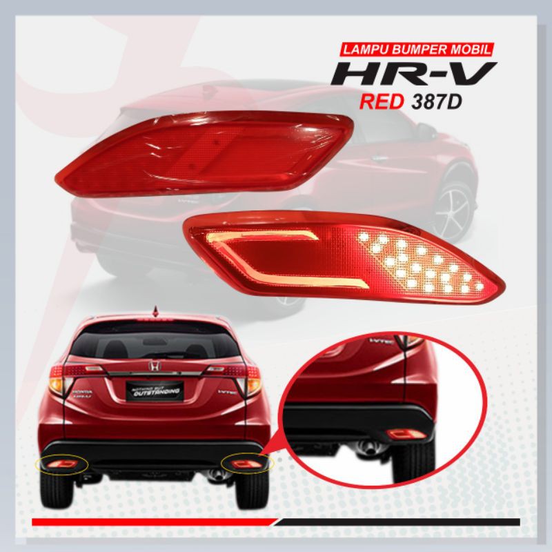 LAMPU BUMPER REFLEKTOR MOBIL HONDA HRV 387D