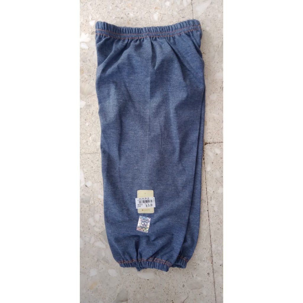 Celana Nary Panjang ( Denim Series-Dark Grey &amp; Hitam ) 1-3 Tahun