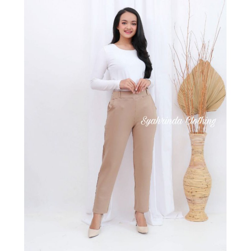 CELANA PANTS SCUBA PREMIUM CELANA PANJANG KERJA