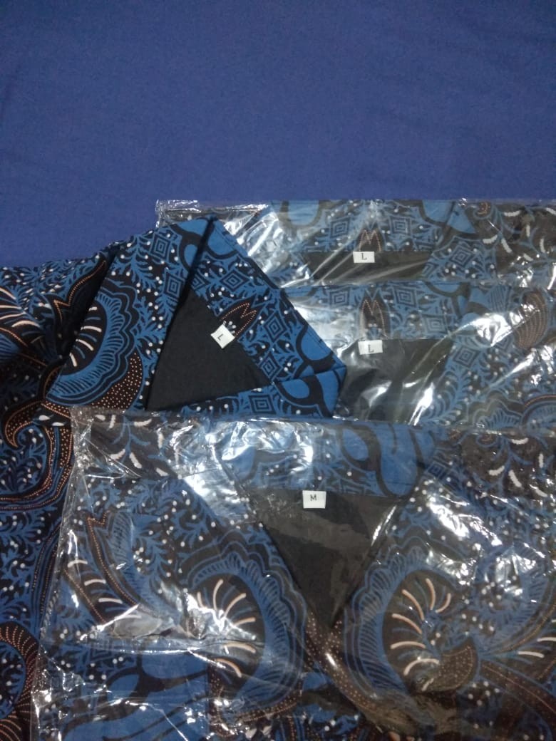 [full Furing] Kemeja Batik Pria Lengan Panjang Modern Drajat Premium Ukuran M-xxl Batik Solo Kanaya