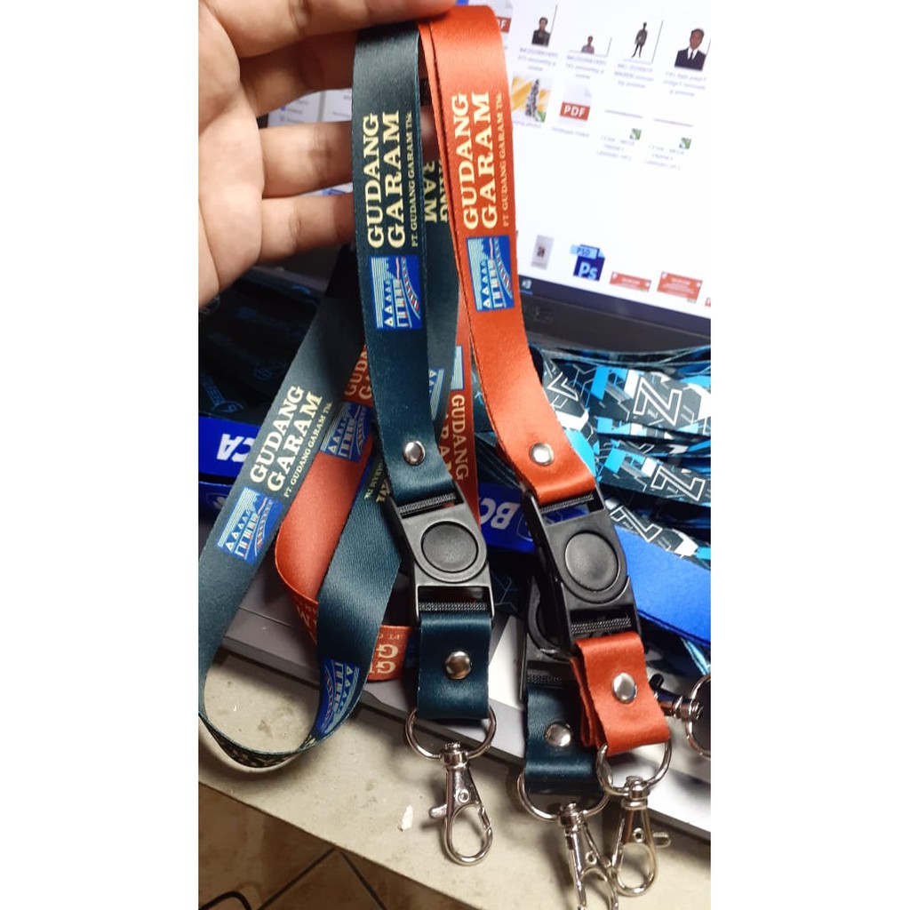 

Lanyard full color printing / Tali Vape ( SATUAN )
