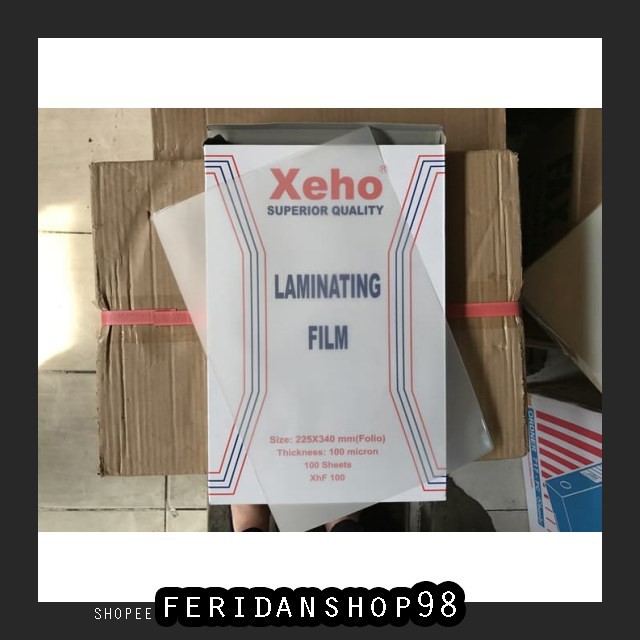 

BT737 XEHO PLASTIK LAMINATING BEST FILM F4 LAMINATING FOLIO BY FERIDANSHOP98