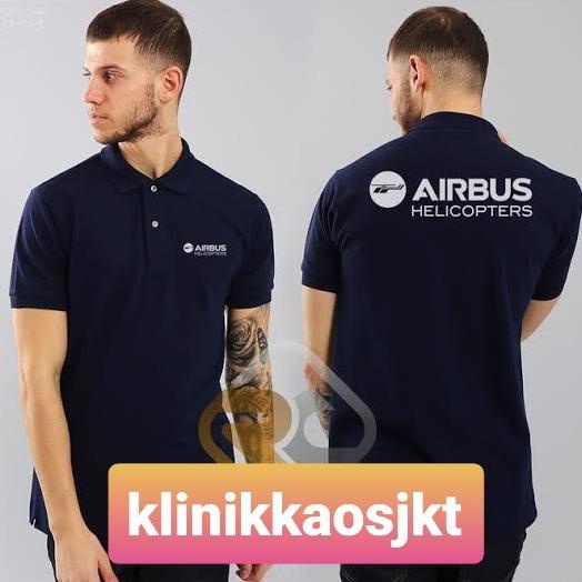 BAJU - KAOS POLO AIRBUS HELICOPTERS - POLOSHIRT AIRBUS HELICOPTERS
