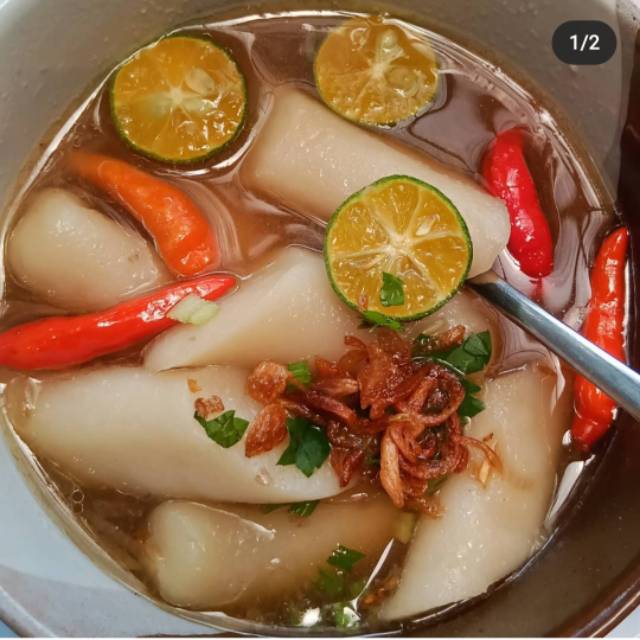 

Bakwan bangka / empek kuah / empek tenggiri