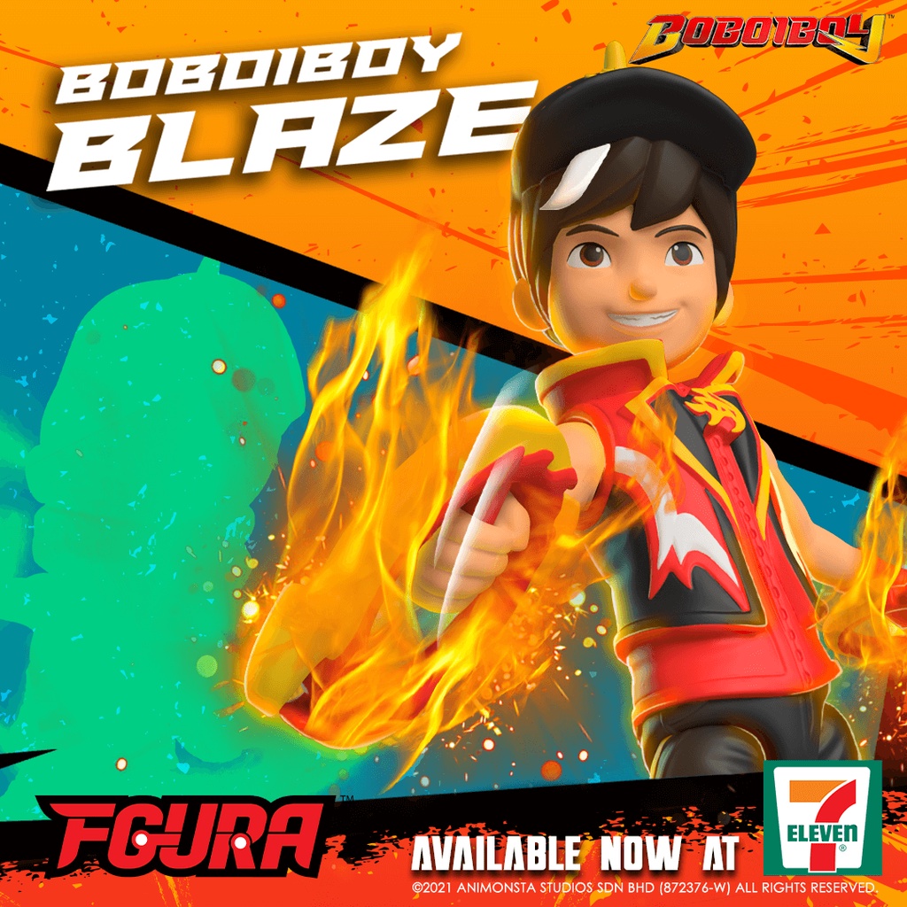 Monsta FGURA FIGUR – BoBoiBoy Blaze Original Monsta