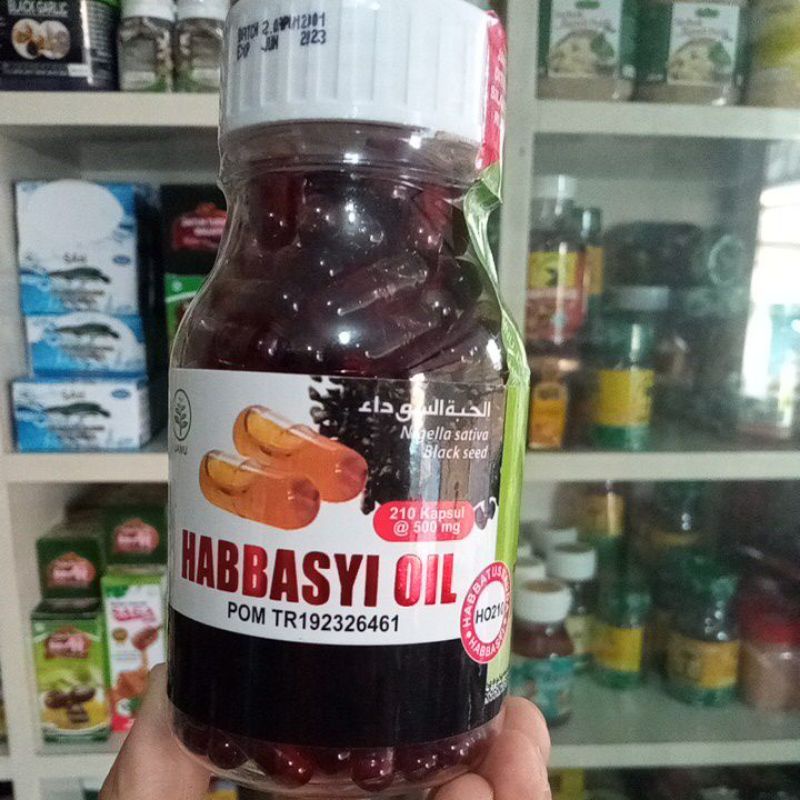 

HABBASYI OIL/MINYAK HABBATUSSAUDA/JINTAN HITAM menjaga kesehatan dan daya tahan tubuh