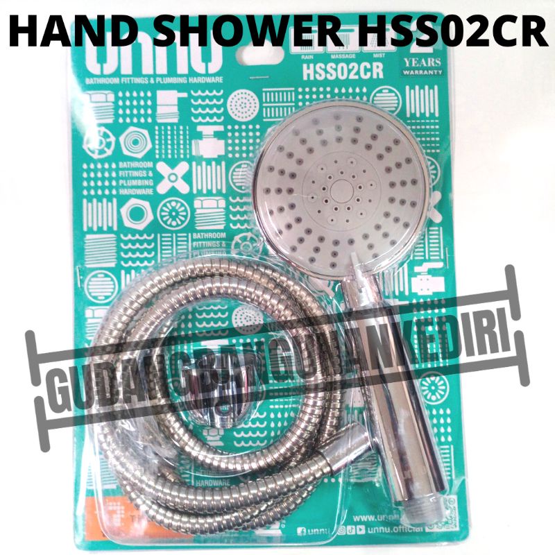 shower mandi besar hand shower unnu HSS02CR