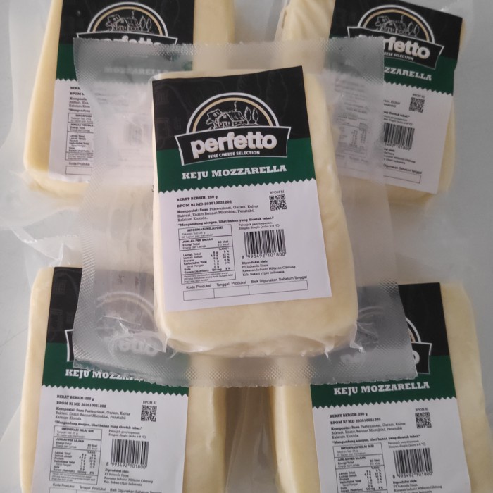

Keju- Keju Mozarella Perfetto 250Gr -Keju.