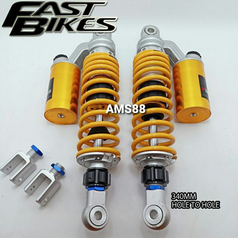 ShockBreaker Shock Tabung Atas Belakang Bebek 280-320-340MM Nmax Aerox Pcx Lexi Jupiter Vega ZR Dll