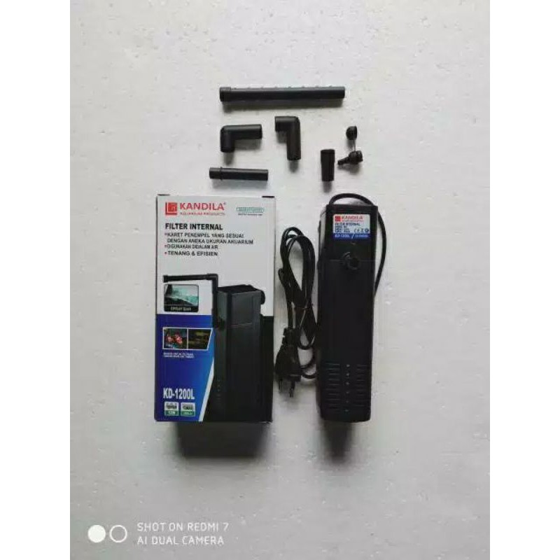 Mesin Pompa Filter Internal Aquarium KD-1200L KD 1200L Merk Amara