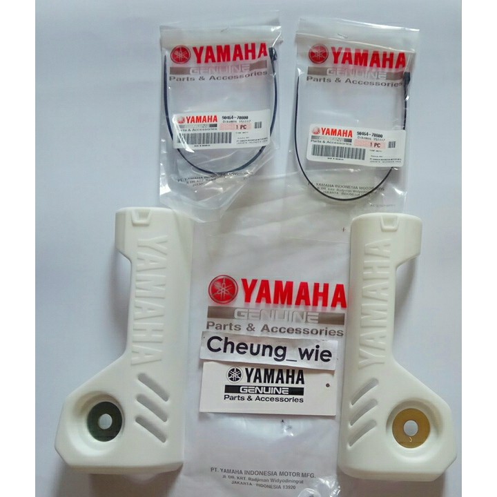 BY8-F31B0-00 Fork Cap Cover Kit/ Cover Shock Depan Yamaha XRide 125 ori Yamaha Acc