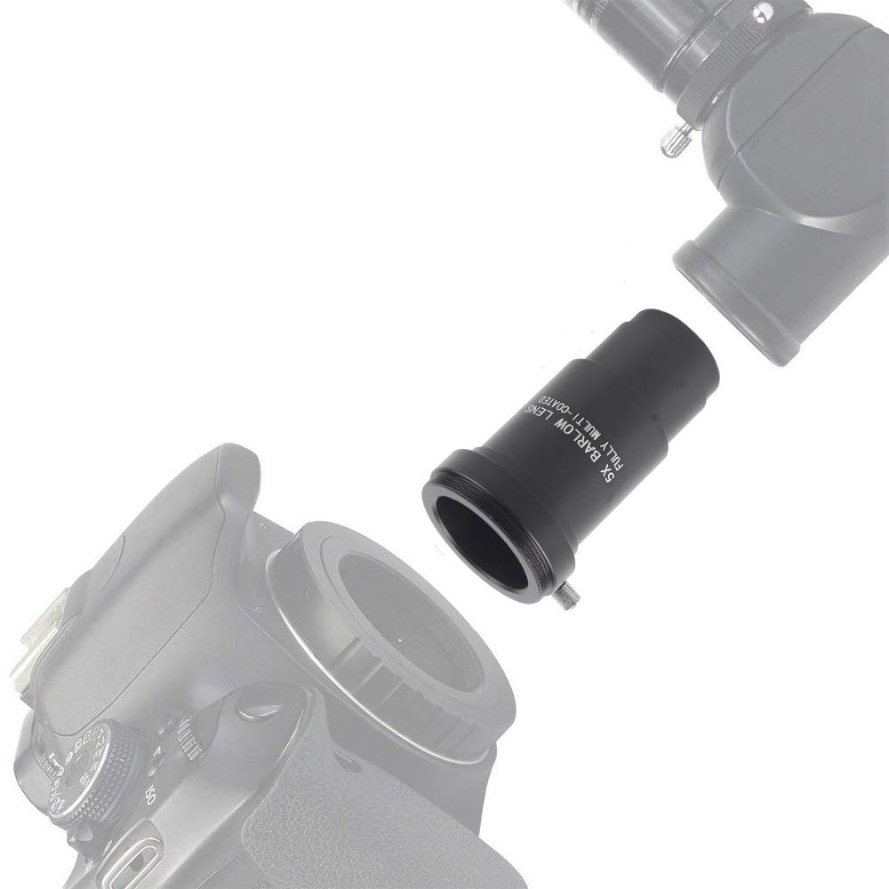 UANG WD120 0.7X Trinocular Stereo Microscope Auxiliary Objective Lens Barlow Lens 48mm Thread