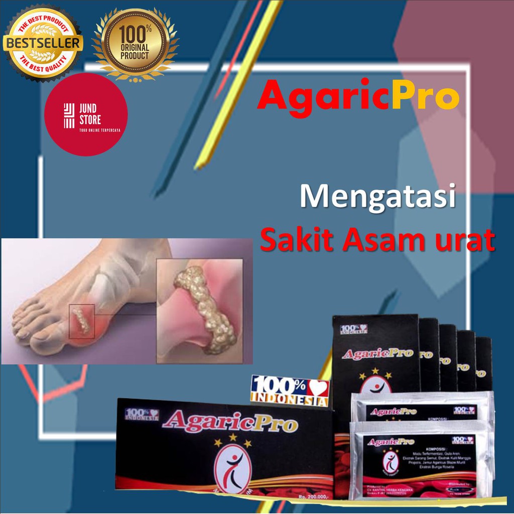 Obat Asam Urat Tinggi Asam Urat Rendah Pola Makan Asam Urat Agaricpro Shopee Indonesia