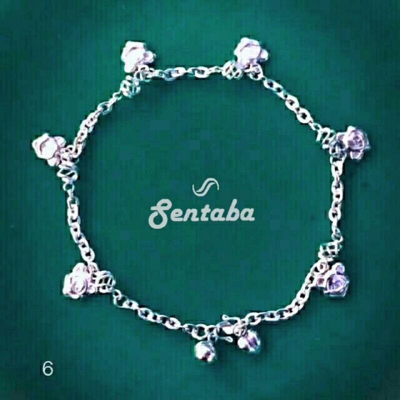 Gelang Kaki Perak Anak