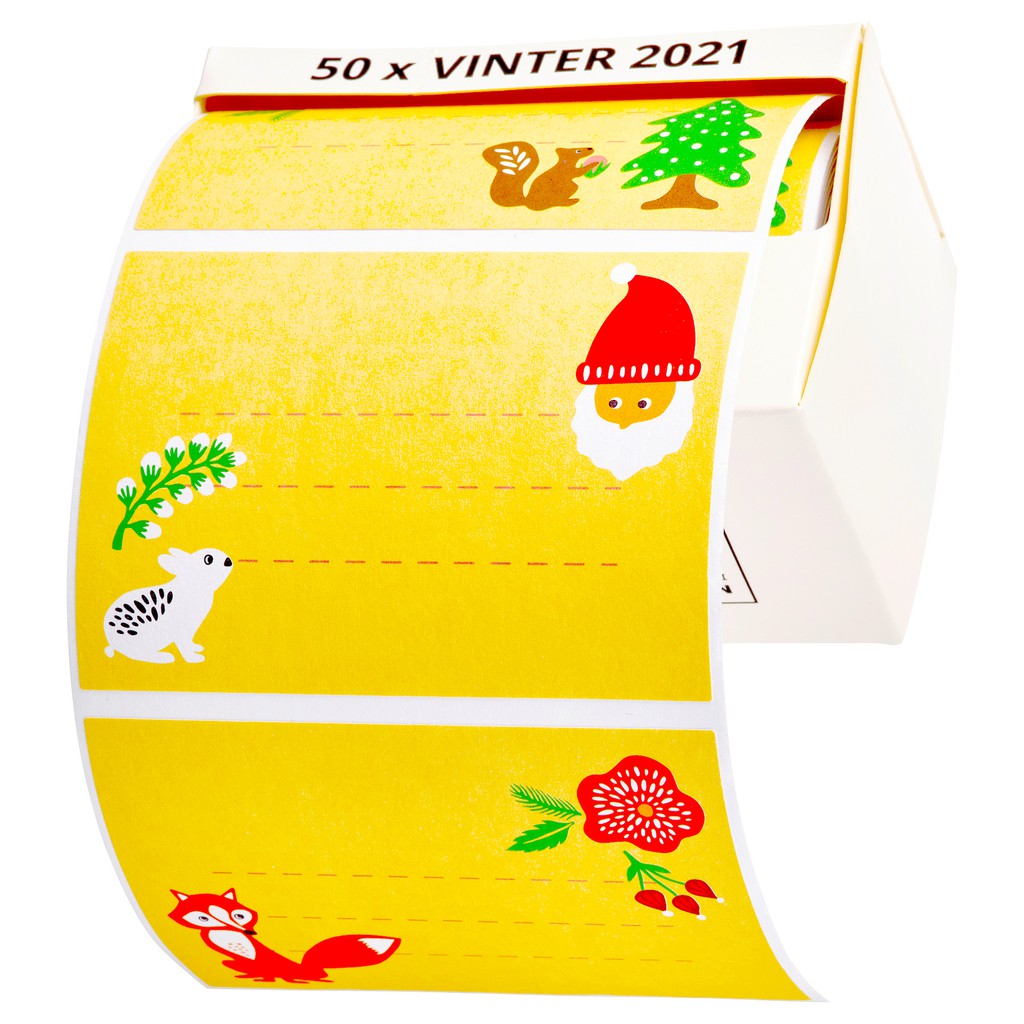 

CHRISTMAS Holiday Gift Present Name Card Sticker Name Label Tag Stiker Nama Kado Hadiah Natal