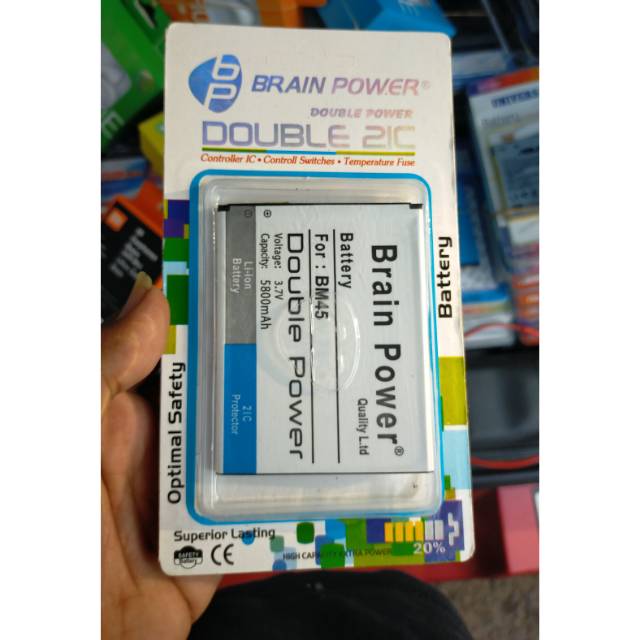 batre mi BM45 notte 2 double power