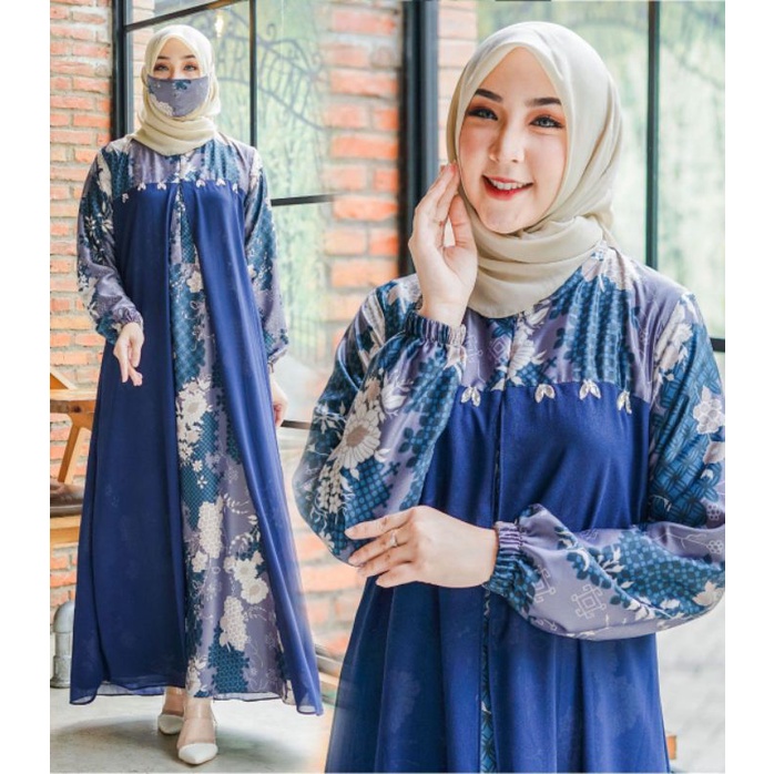 GAMIS MUTIARA MAXMARA LUX/GAMIS GRASIA MAXI MOTIF/TERBARU TERLARIS