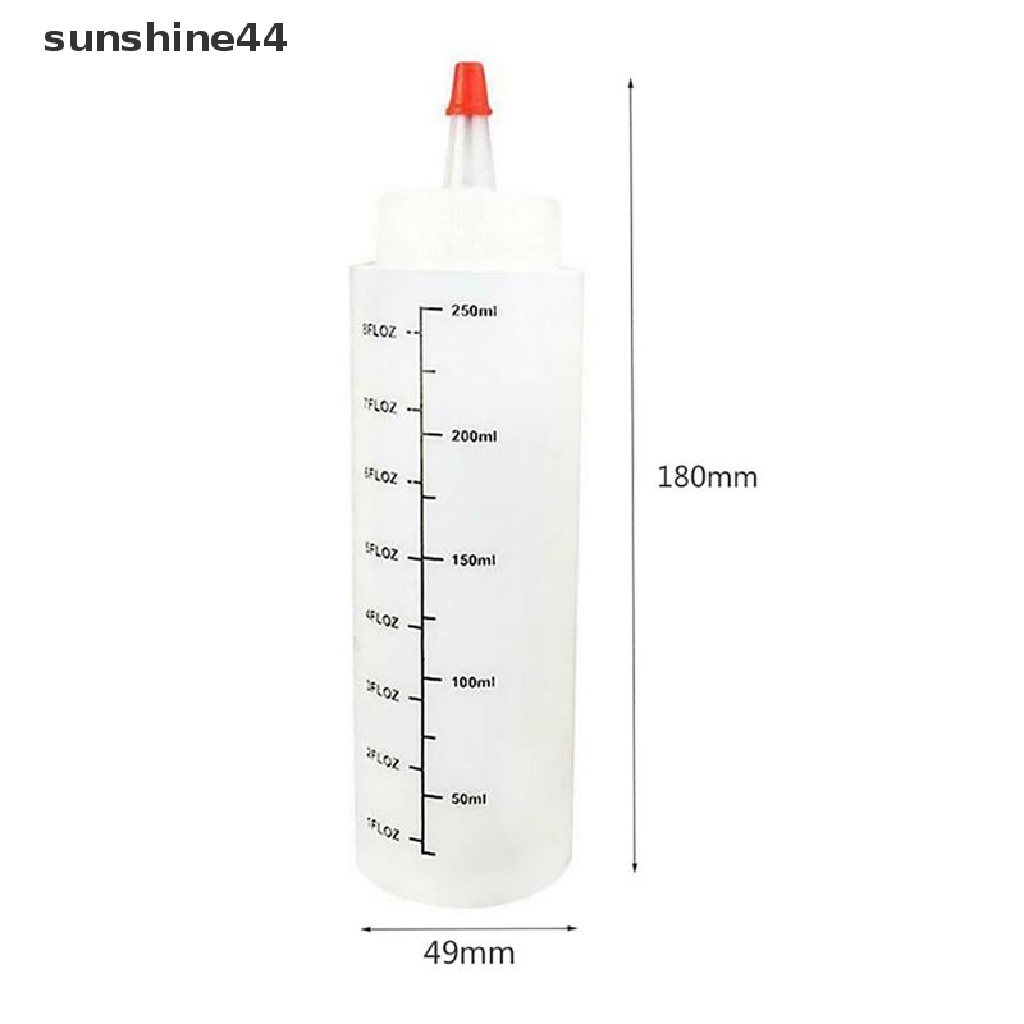 Sunshine Botol Remas Squeezabl Anti Bocor Untuk Salad