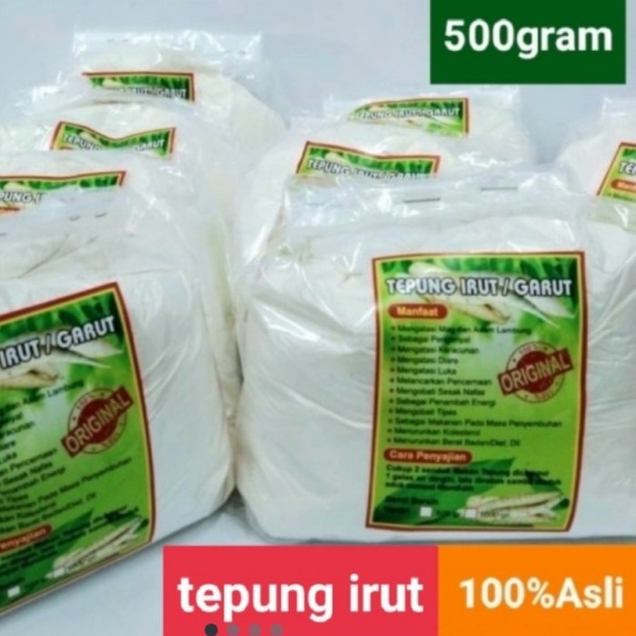 

PROMO [COD] tepung sagu Garut asli#pathi irut#umbi garut