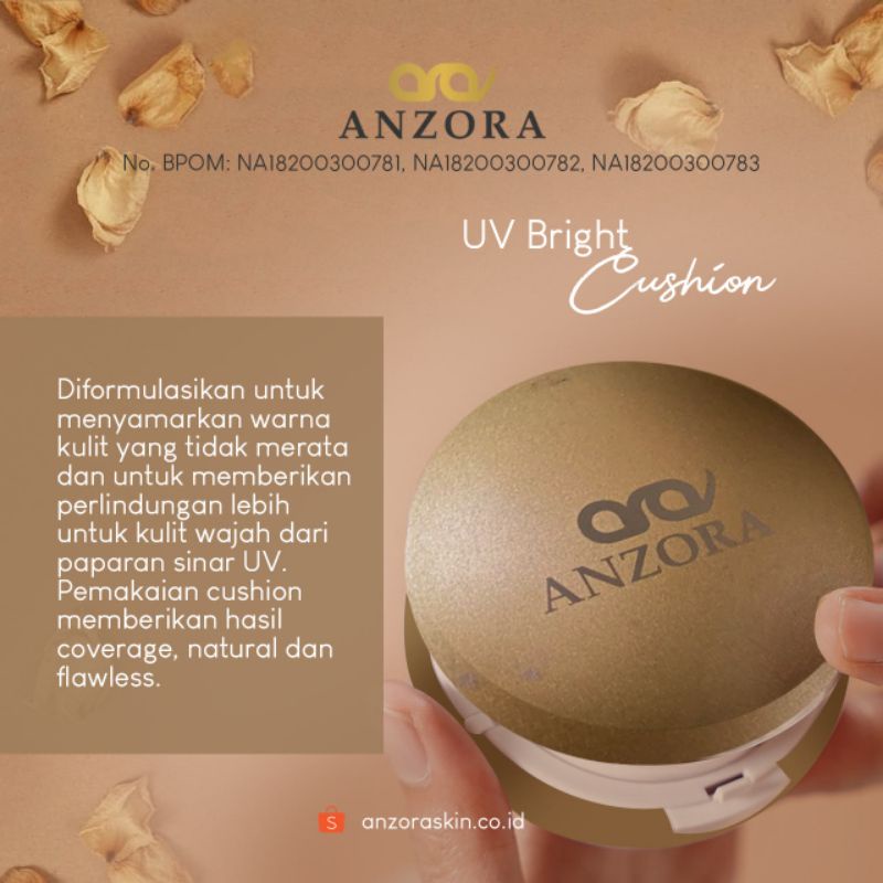 ANZORA CUSHIOnN UV bright spf 30 ( beige only)