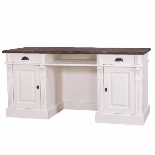 Meja Belajar Minimalis /Meja Kantor Minimalis Duco Putih