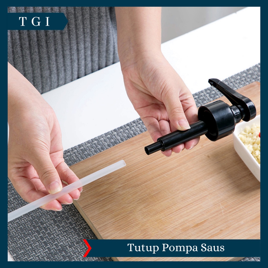 TGI - ALAT POMPA BOTOL SIRUP / PUMP SYRUP / POMPA BOTOL MONIN / POMPA KECAP