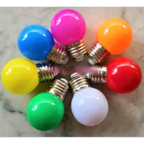 LAMPU LED WARNA WARNI JASTEC 5 WATT BOHLAM LAMPU