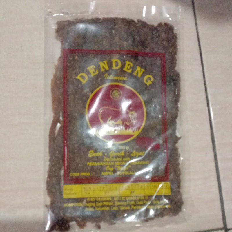 

Dendeng Daging Sapi ISTIMEWA Cap Sapi Original mirip DENDENG CAP ELANG 250gr