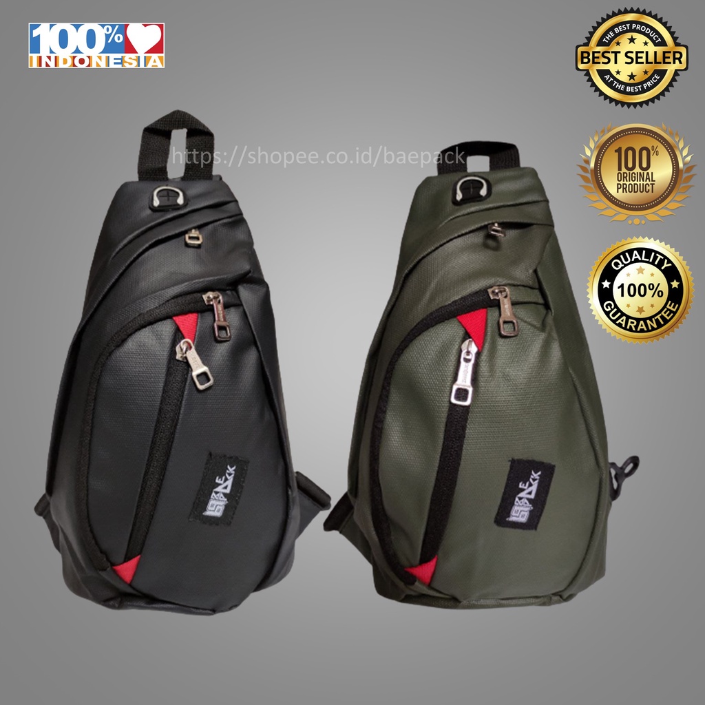 Tas Selempang Premium Anti Air Baepack / Tas Selempang Cowok / Tas Selempang Cewek