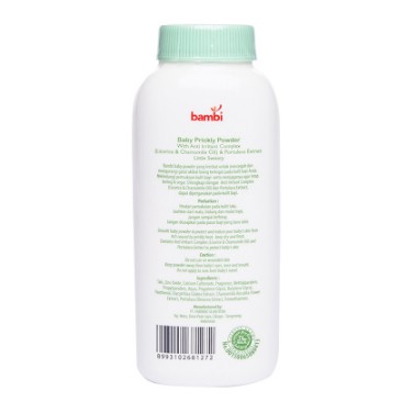 Bambi Bedak Bayi Baby Prickly Powder 100 Gram