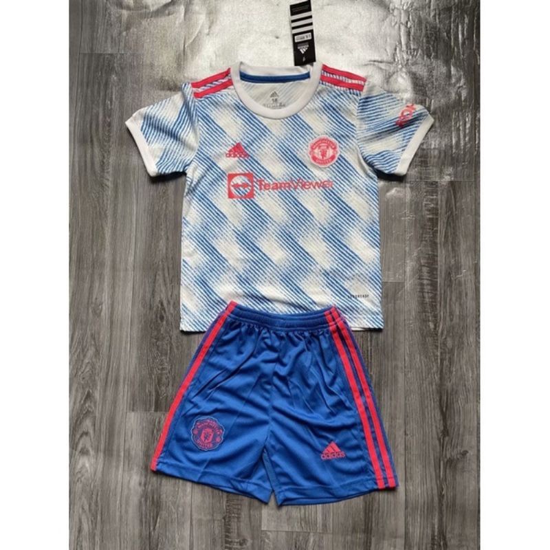 Jersey Baju Bola Anak Manchester United Away 2021-22