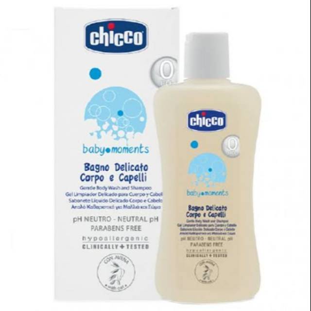 chicco body wash and shampoo