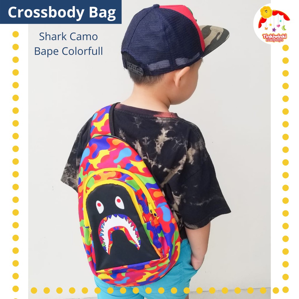 Kids crossbody bag tas Selempang anak cowo boys