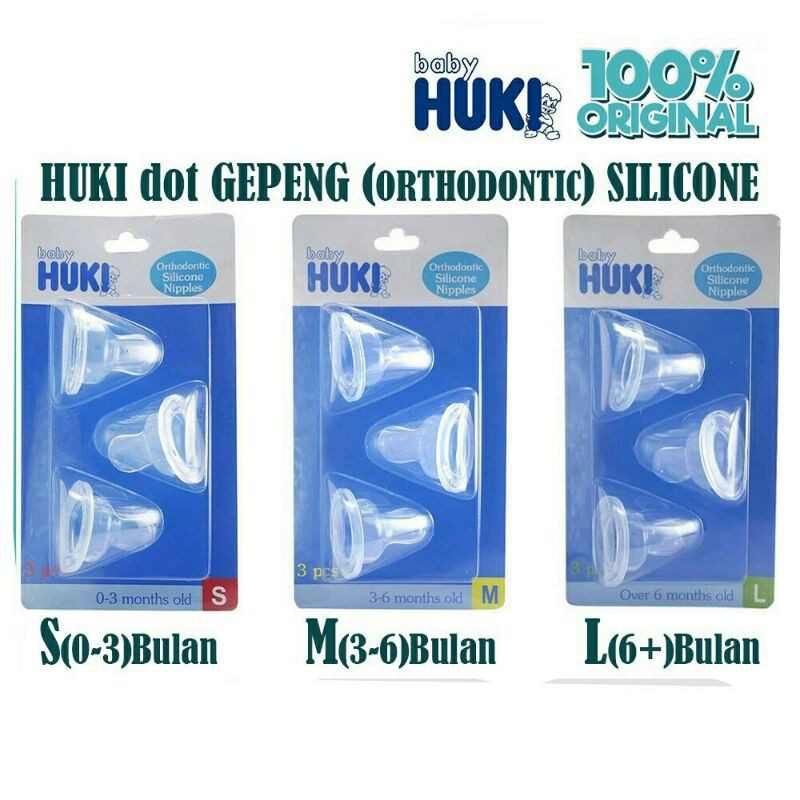 huki nipple orthodontic isi 3