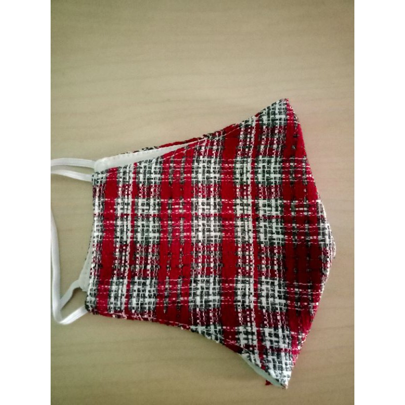 MASKER KAIN TWEED CHANEL PREMIUM