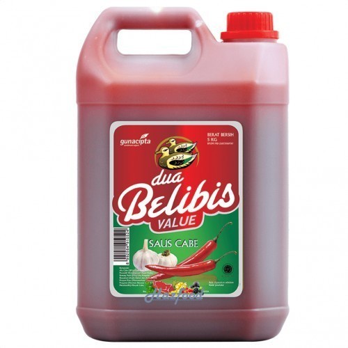 

Dua Belibis Saus Cabe Value / Chilli Sauce Value - 5 KG
